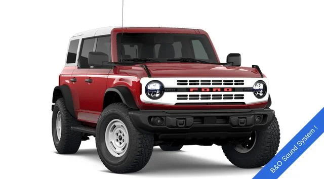 New 2026 Ruby Red Metallic Tinted Clearcoat Ford Heritage Edition image 4