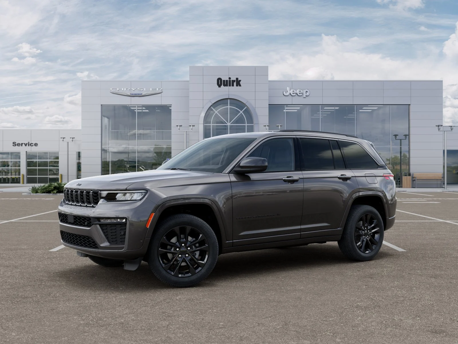 New 2026 Baltic Gray Metallic Clear-Coat Exterior Paint Jeep Limited Reserve image 28