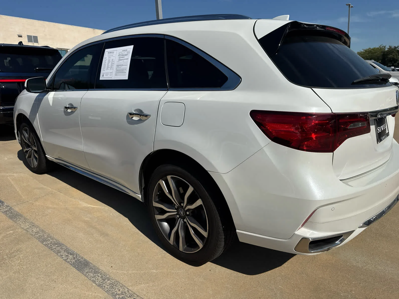 Used 2020 Platinum White Pearl Acura w/Advance Pkg image 4
