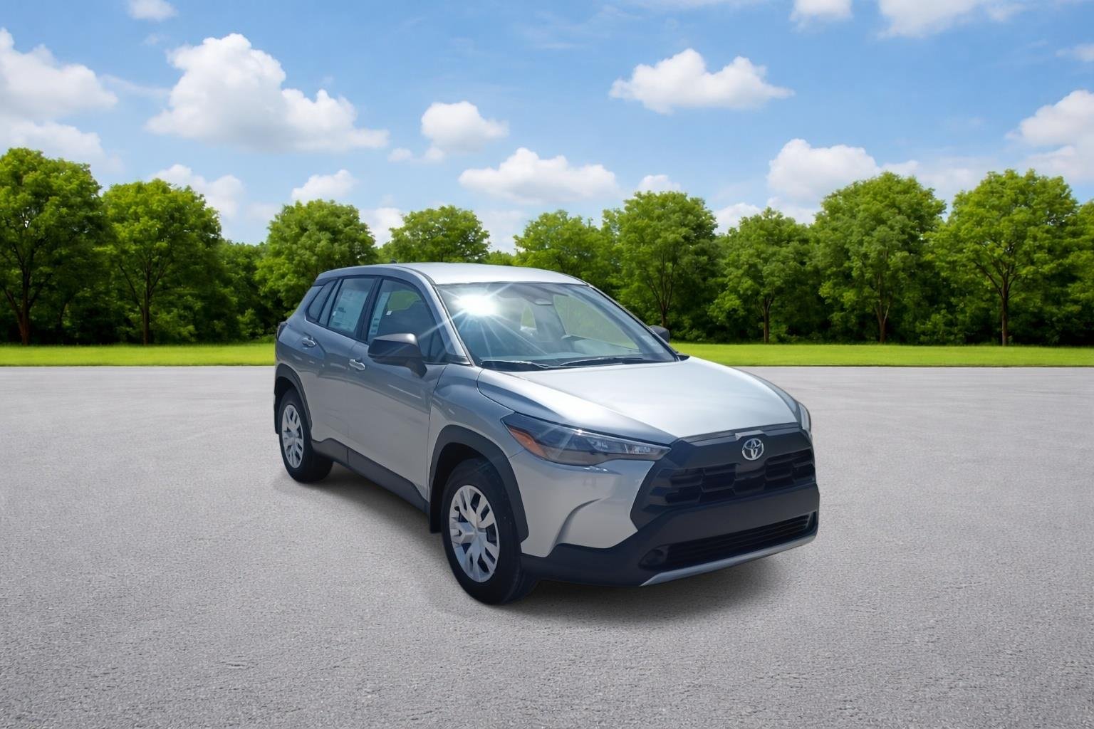 Sonic Silver 2026 Toyota Corolla Cross L FWD SUV / Crossover Front-Wheel Drive Continuously Variable Transmission