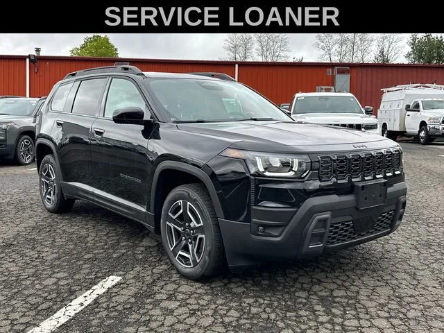 New 2026 Diamond Black Crystal Pearlcoat Jeep Laredo image 5