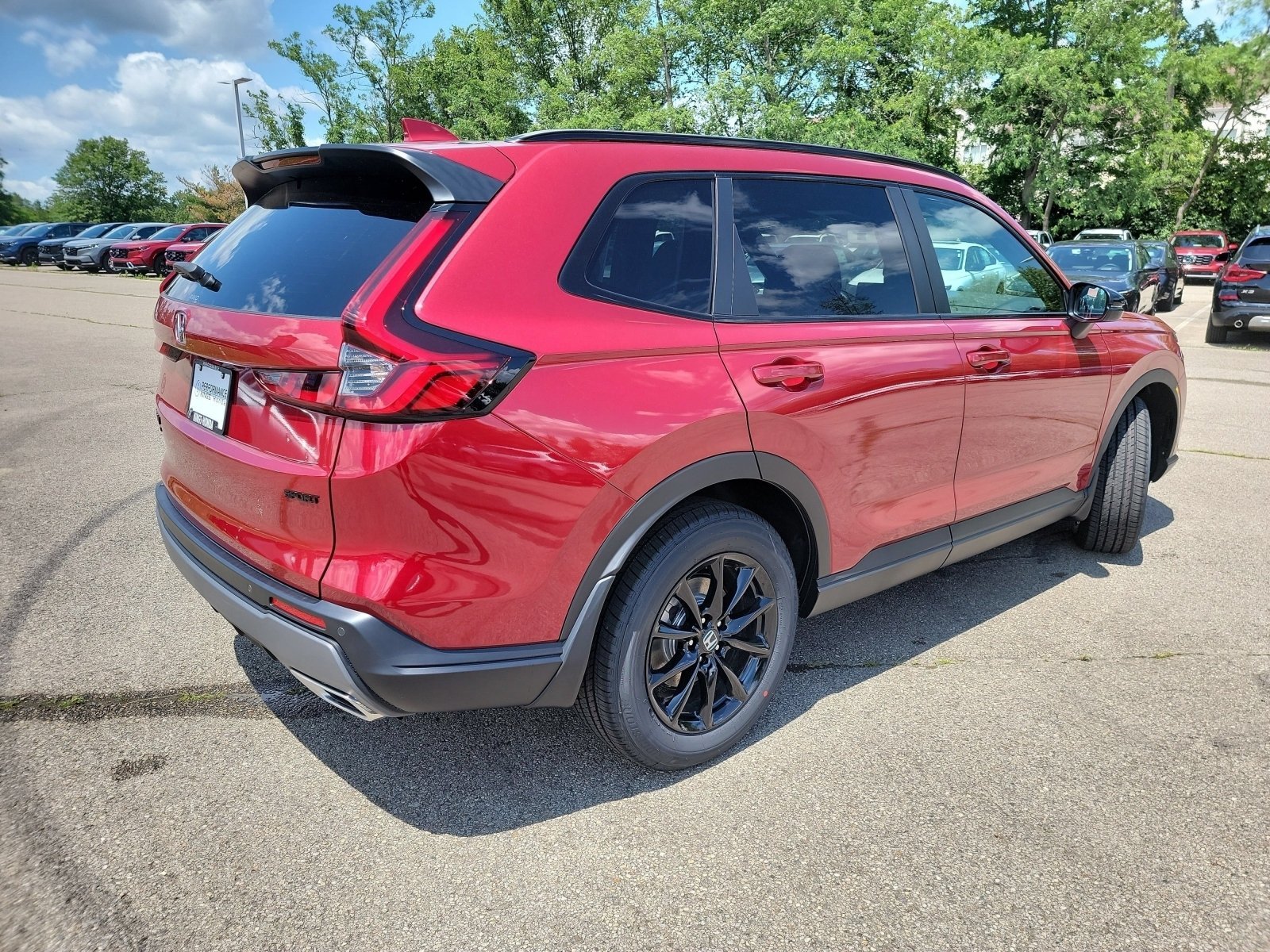 New 2026 Radiant Red Metallic Honda Sport-L image 25