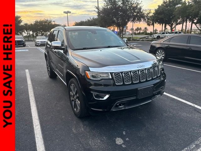 Used 2018 Diamond Black Jeep Overland image 1