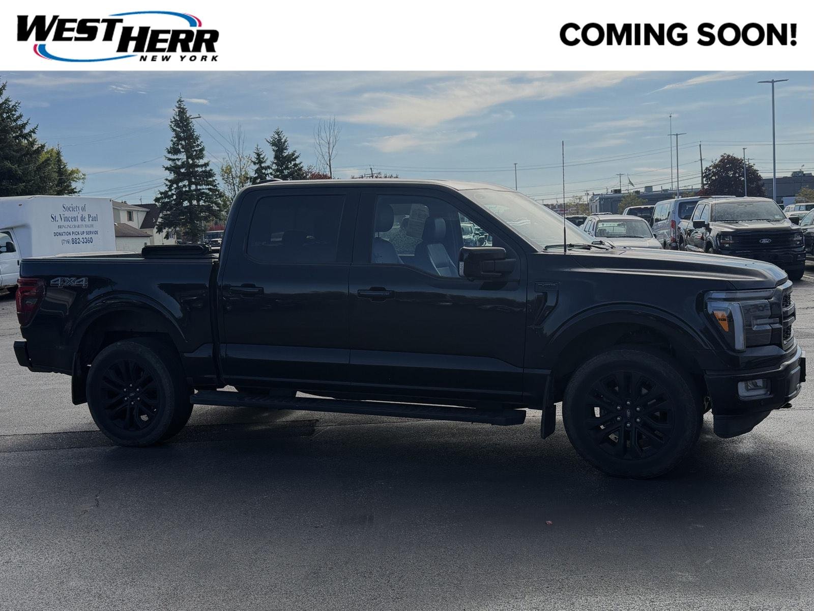 Used 2024 Agate Black Ford LARIAT image 1
