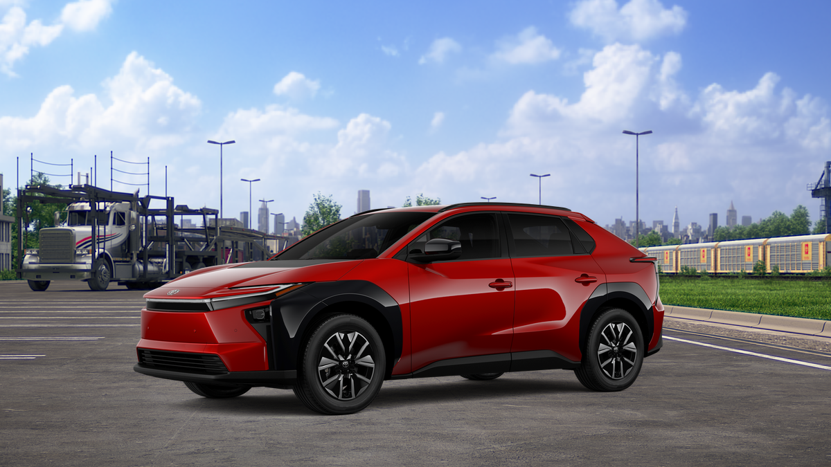 New 2026 Supersonic Red Toyota XLE image 2
