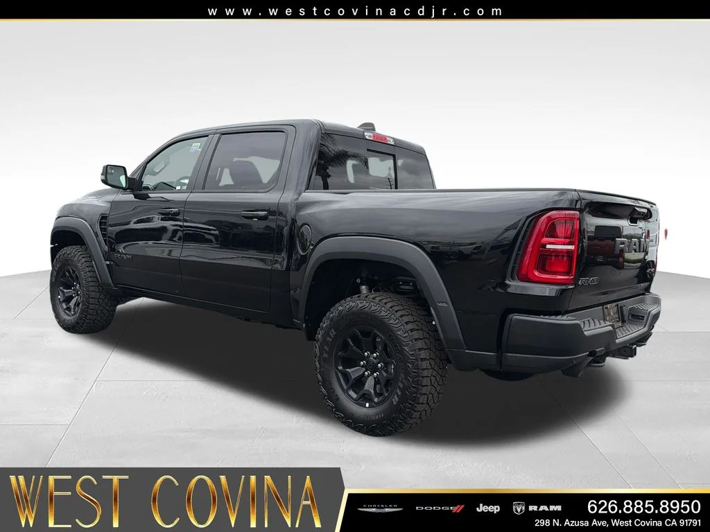 New 2026 Diamond Black Crystal Pearl-Coat Exterior Paint RAM RHO image 3