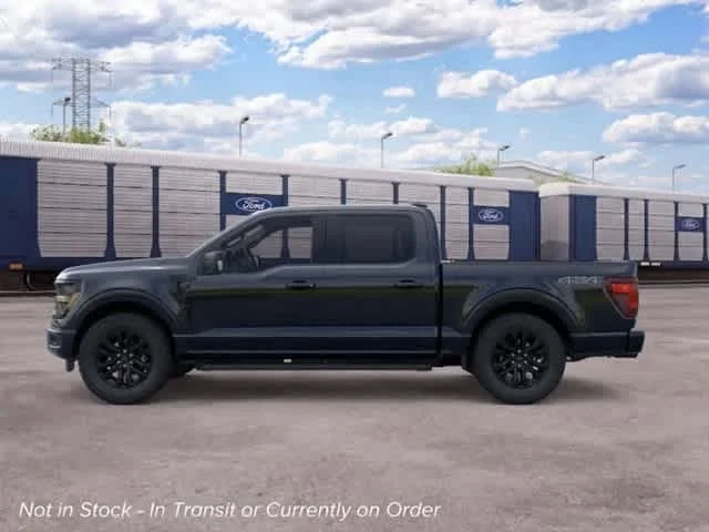 New 2026 Agate Black Metallic Ford XLT image 3