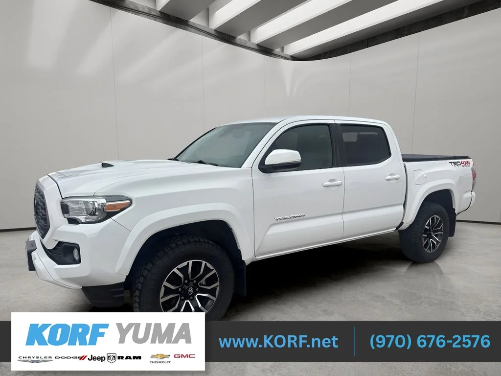 Used 2022 White Toyota TRD Sport image 1
