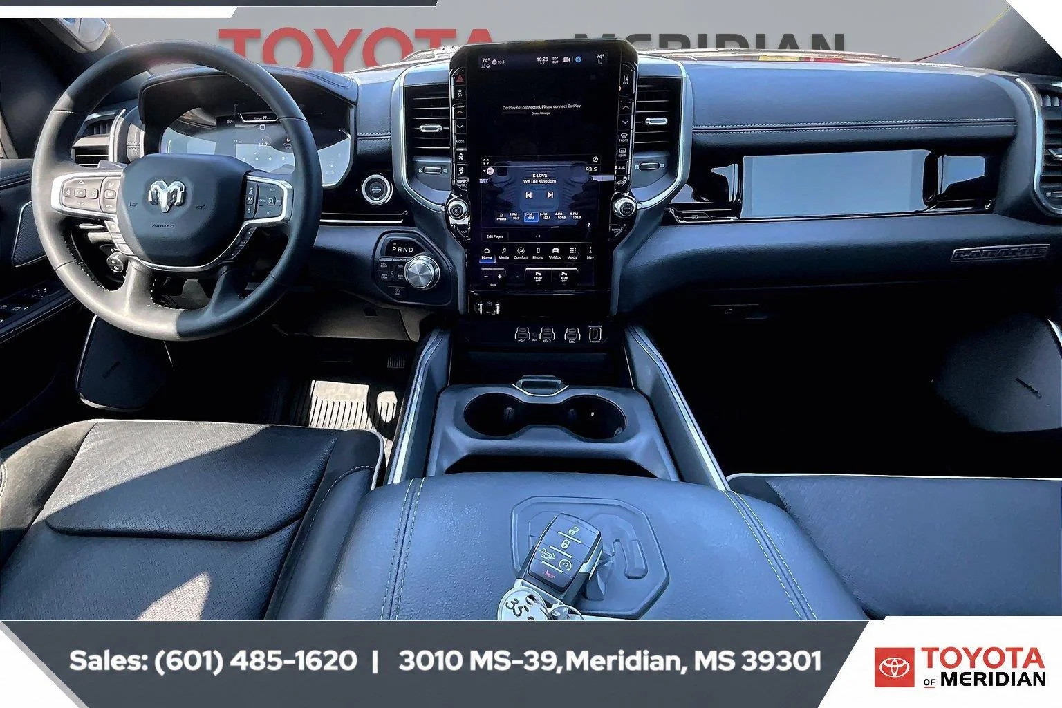 Used 2025 Bright White Clearcoat Ram Laramie image 13