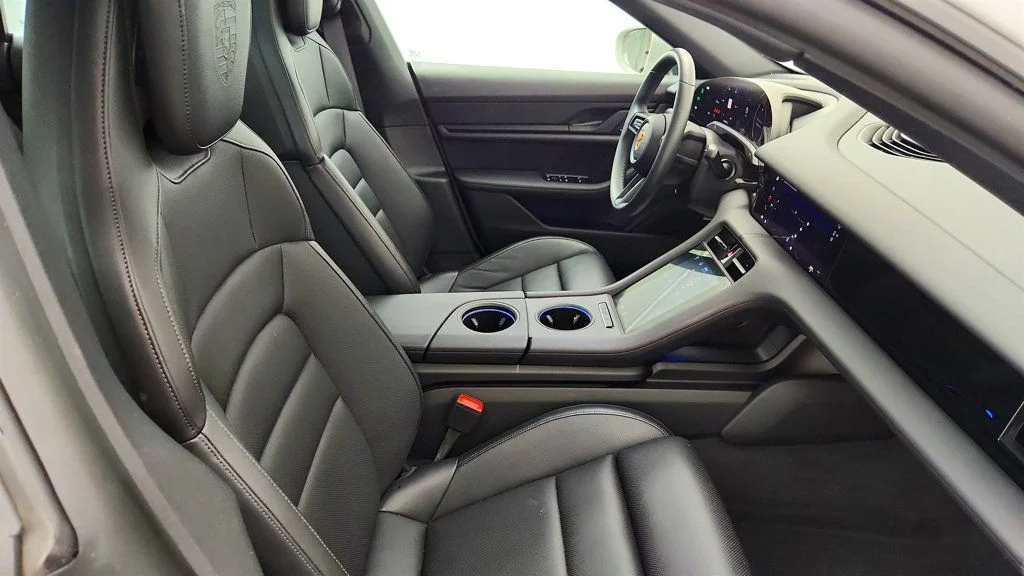 Used 2024 Chalk Porsche RWD w/ Premium Pkg, Performance Battery Plus & Side Skirts image 25