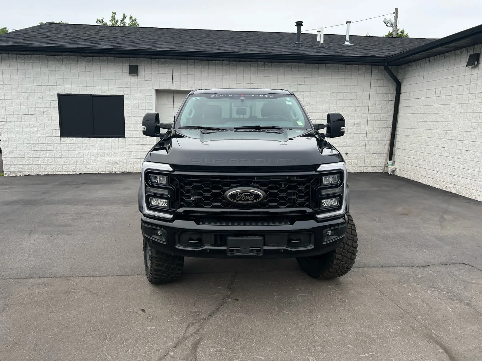 New 2026 Agate Black Metallic Ford Lariat Black Widow image 4