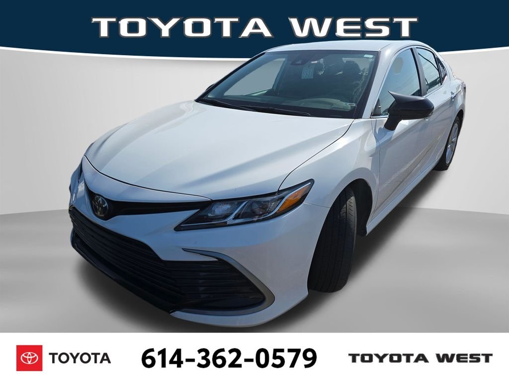 Used 2023 White Toyota LE image 3