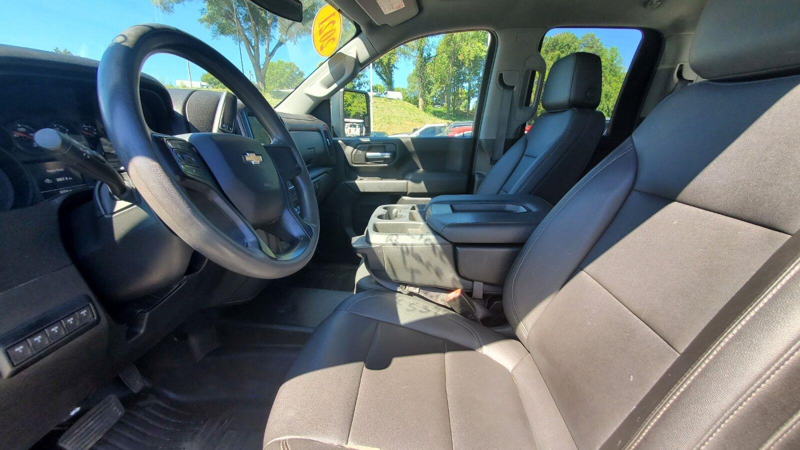 Used 2021 SUMMIT WHITE Chevrolet Work Truck image 3