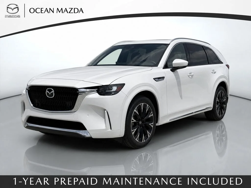 New 2026 Rhodium White Premium Mazda 3.3 Turbo S Premium Plus AWD image 1