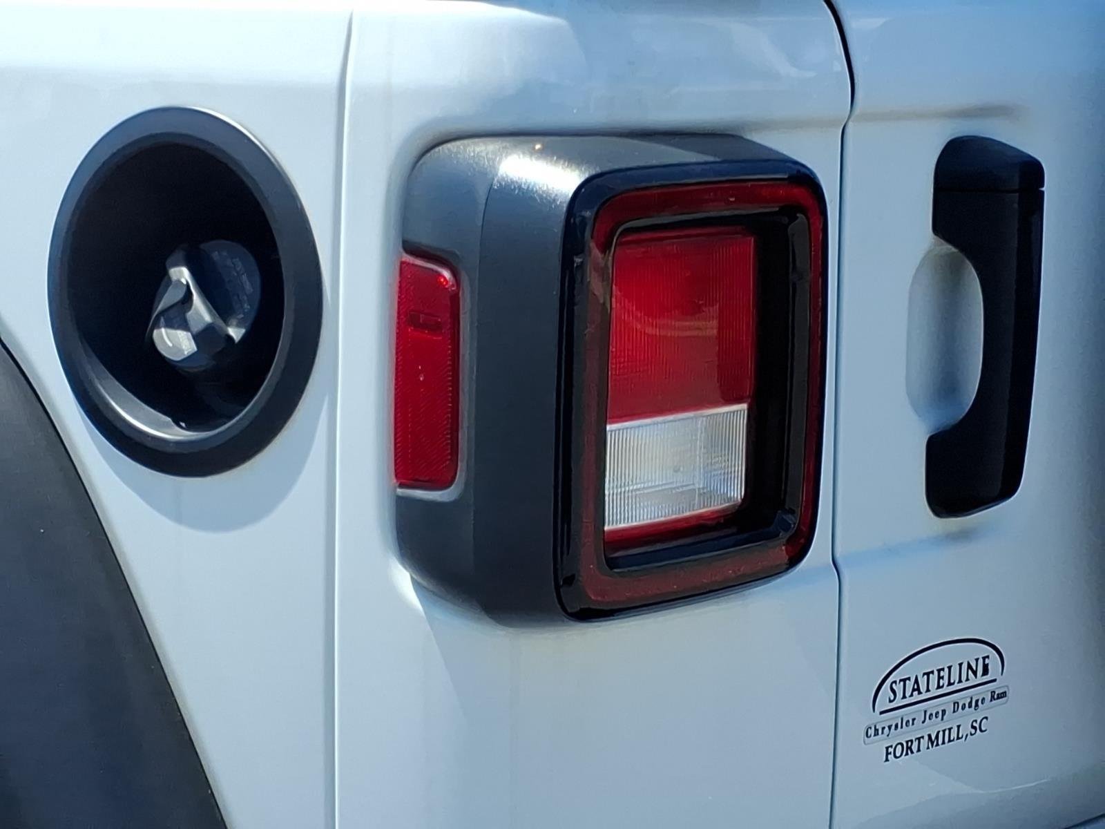 Used 2025 Bright White Clearcoat Jeep Sport image 16