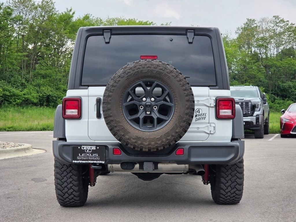 Used 2024 Bright White Clearcoat Jeep Willys image 25