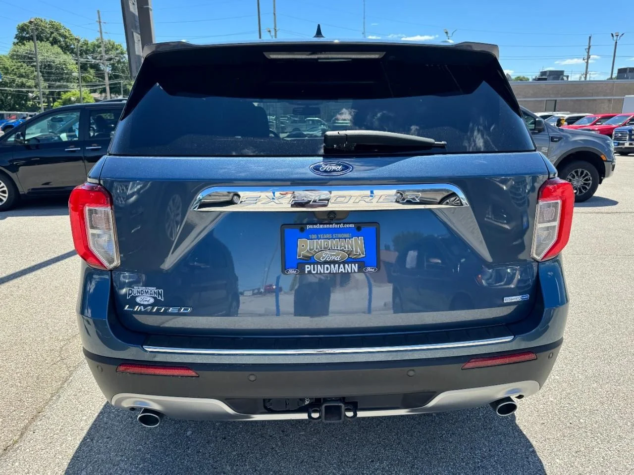 Certified Used 2020 Blue Metallic Ford Limited 4WD image 4
