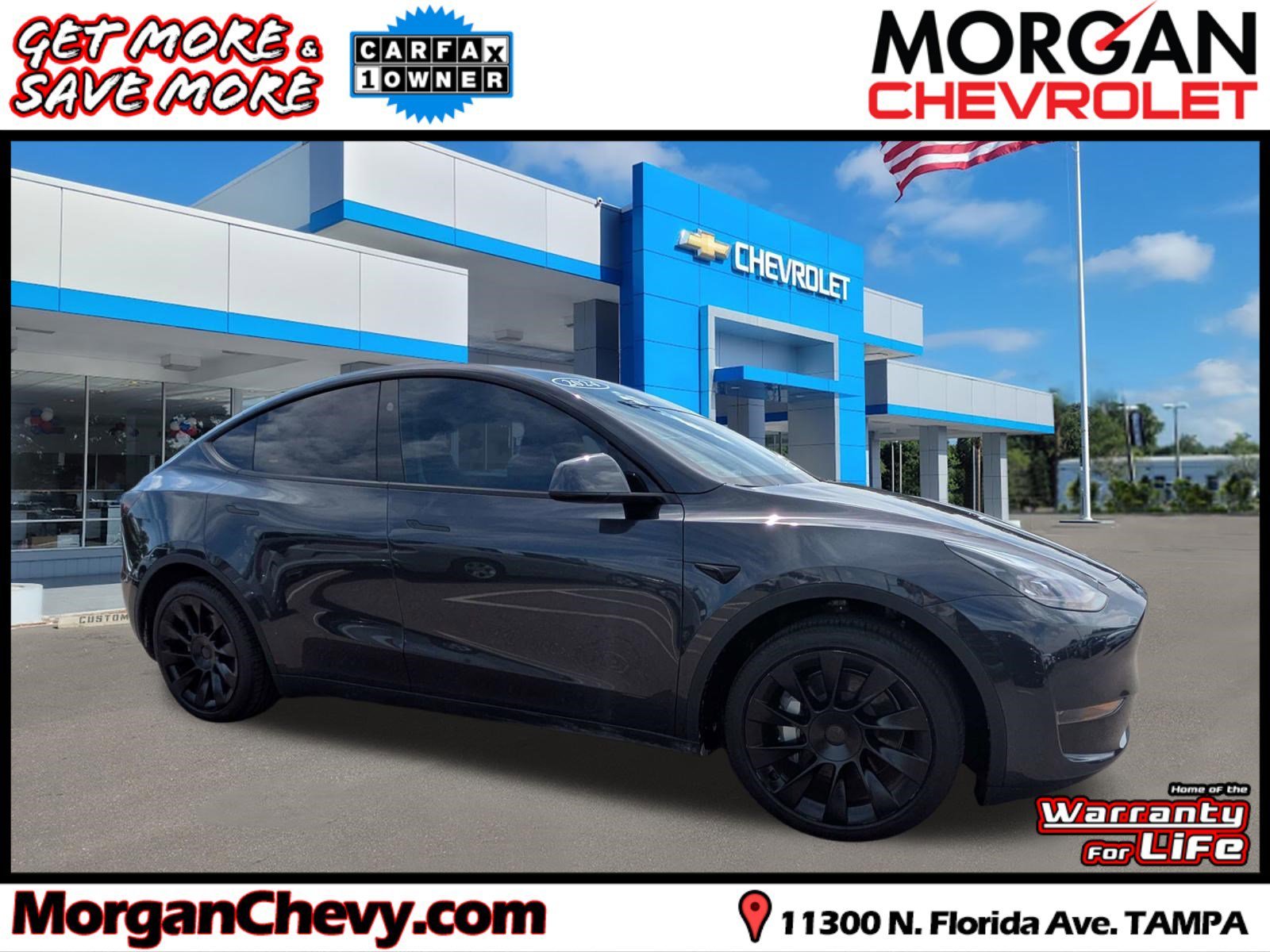 2024 Tesla Model Y Long Range Rear Wheel Drive's photo