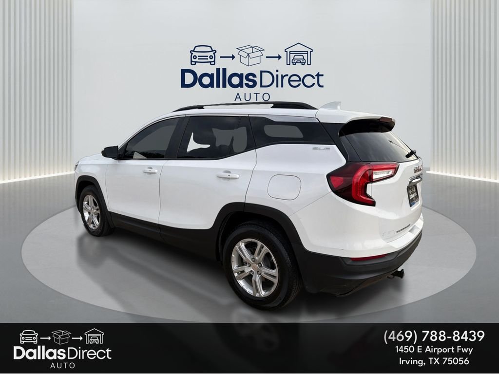 Used 2022 Summit White GMC SLE image 8