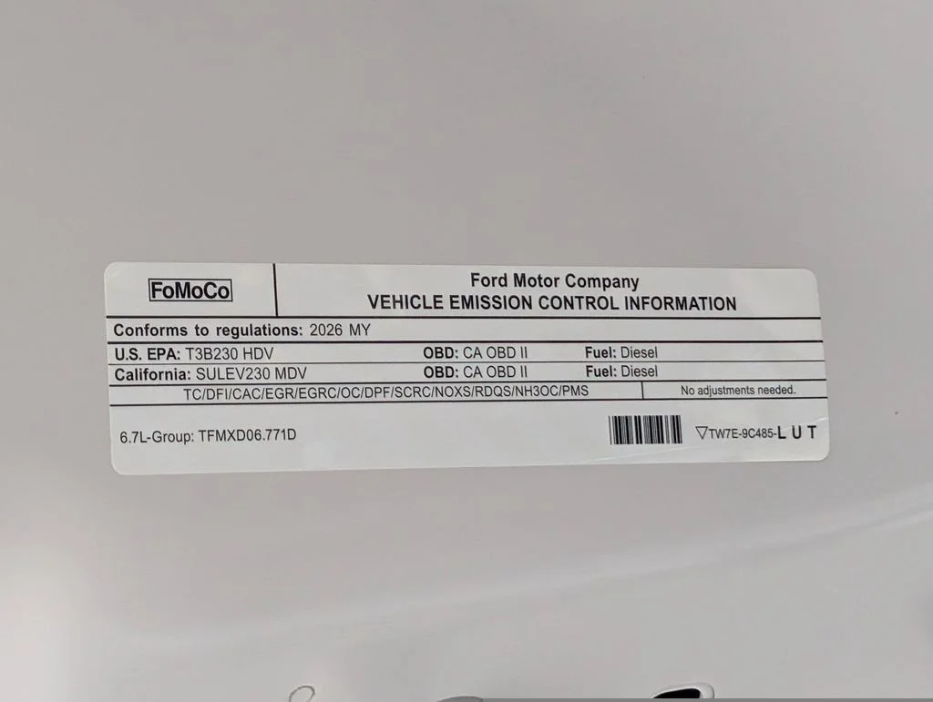 New 2026 Oxford White Ford F-450® XL image 27