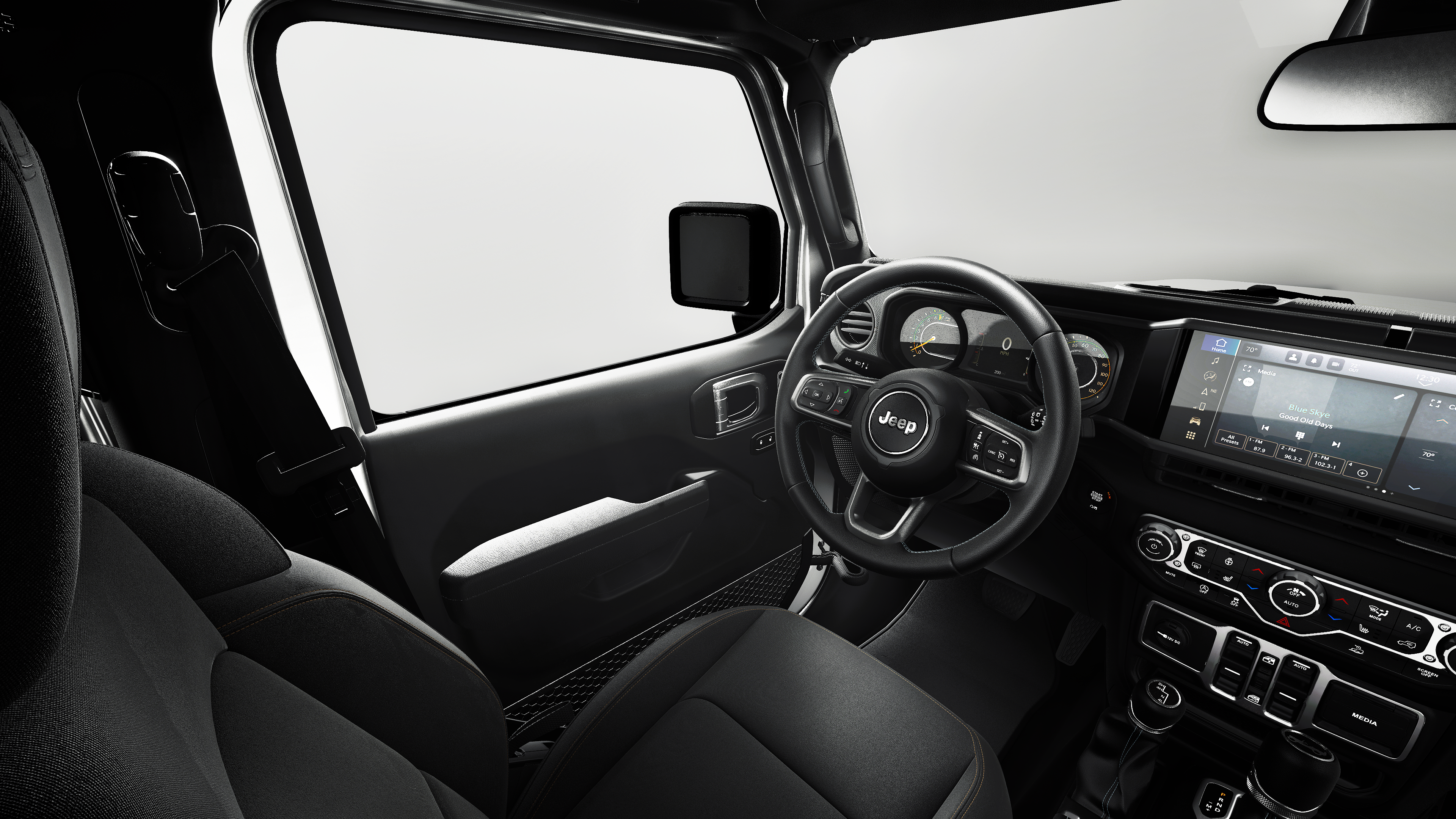 New 2027 Bright White Clear-Coat Paint Jeep  image 8
