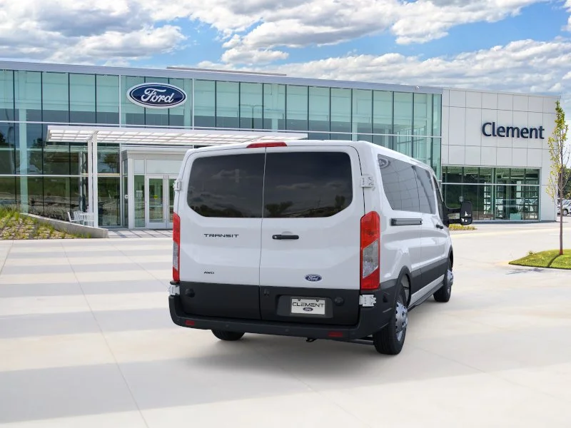New 2026 Oxford White Ford Passenger Van XL image 8
