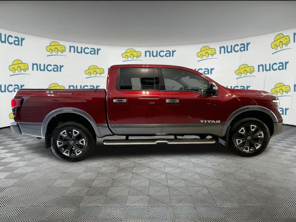 Used 2024 Cardinal Red Metallic Nissan Platinum Reserve image 8