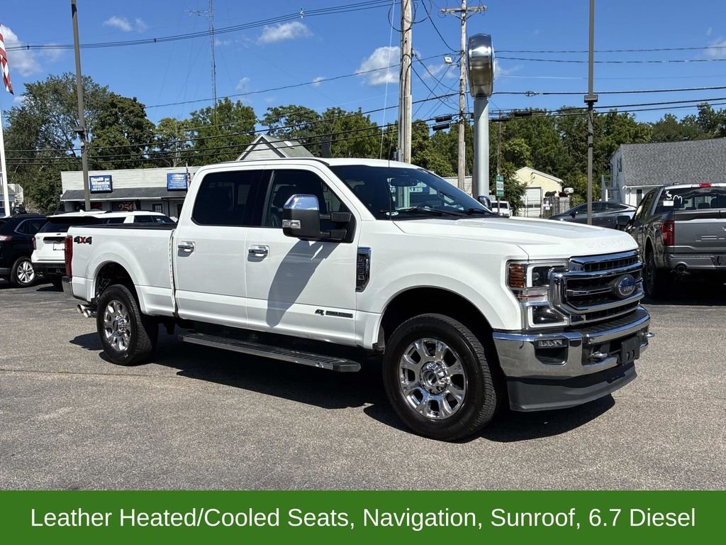 Used 2022 White Ford Lariat image 3