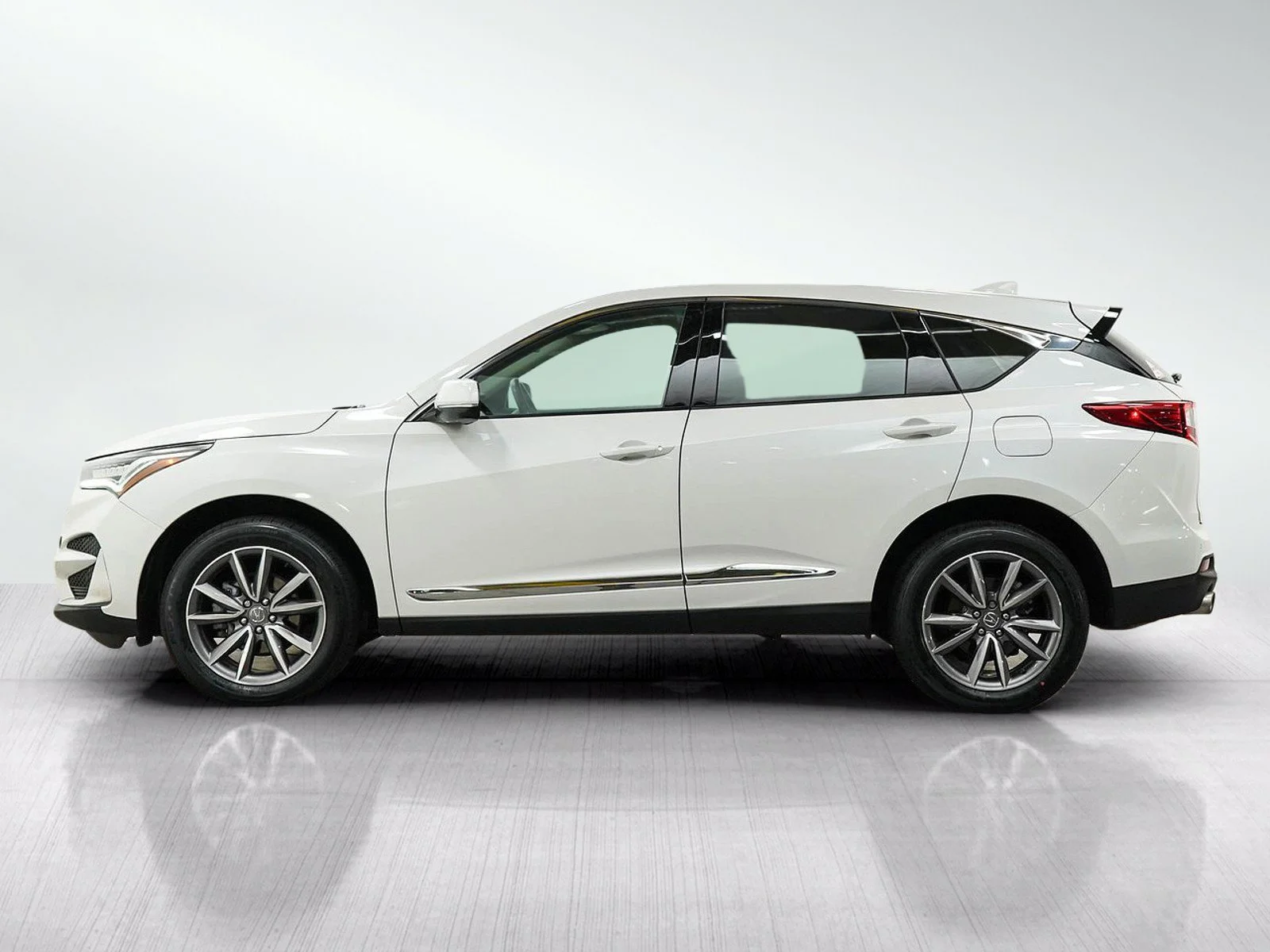 Used 2021 White Acura 4D SUV SH AWD W/TECHNOLOGY image 2
