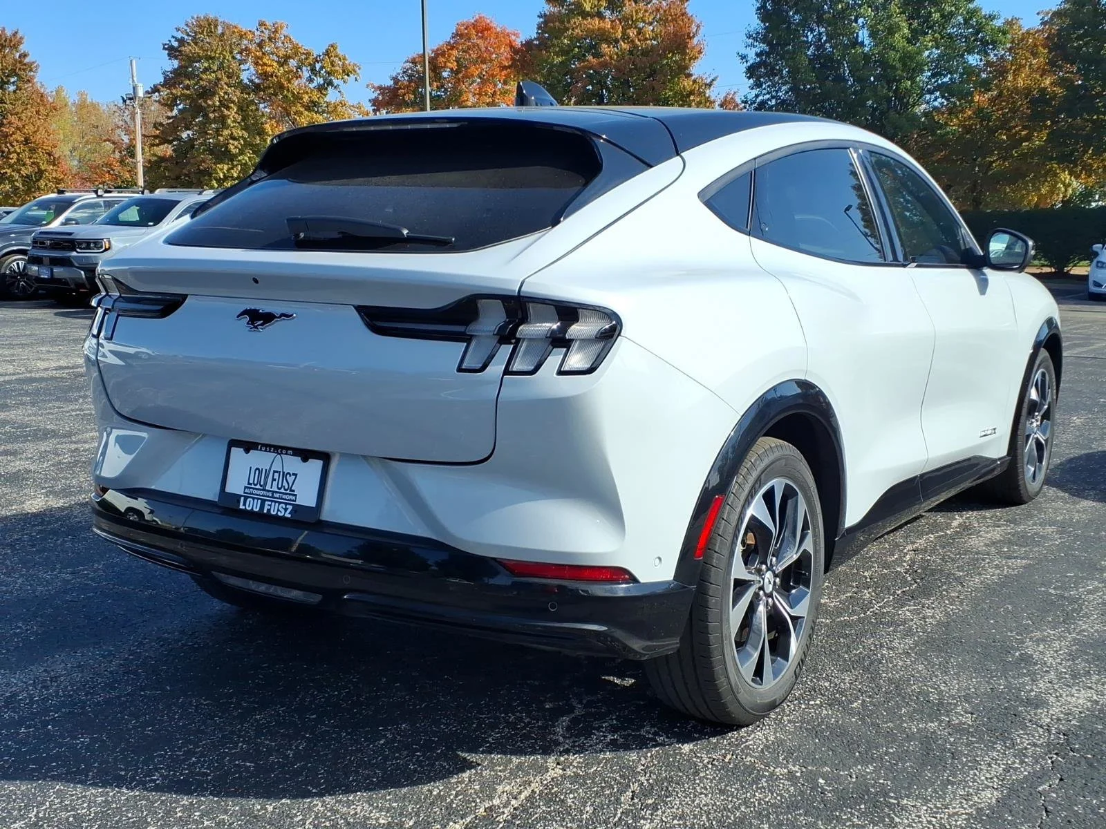 Used 2023 White Metallic Ford Premium image 3