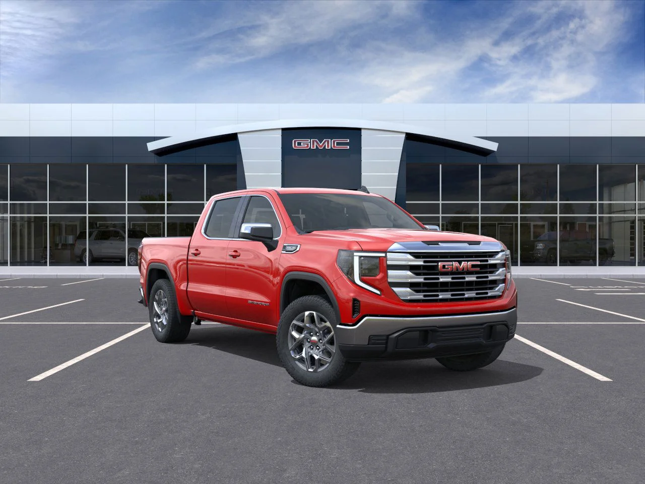 New 2026 Cardinal Red GMC SLE image 21