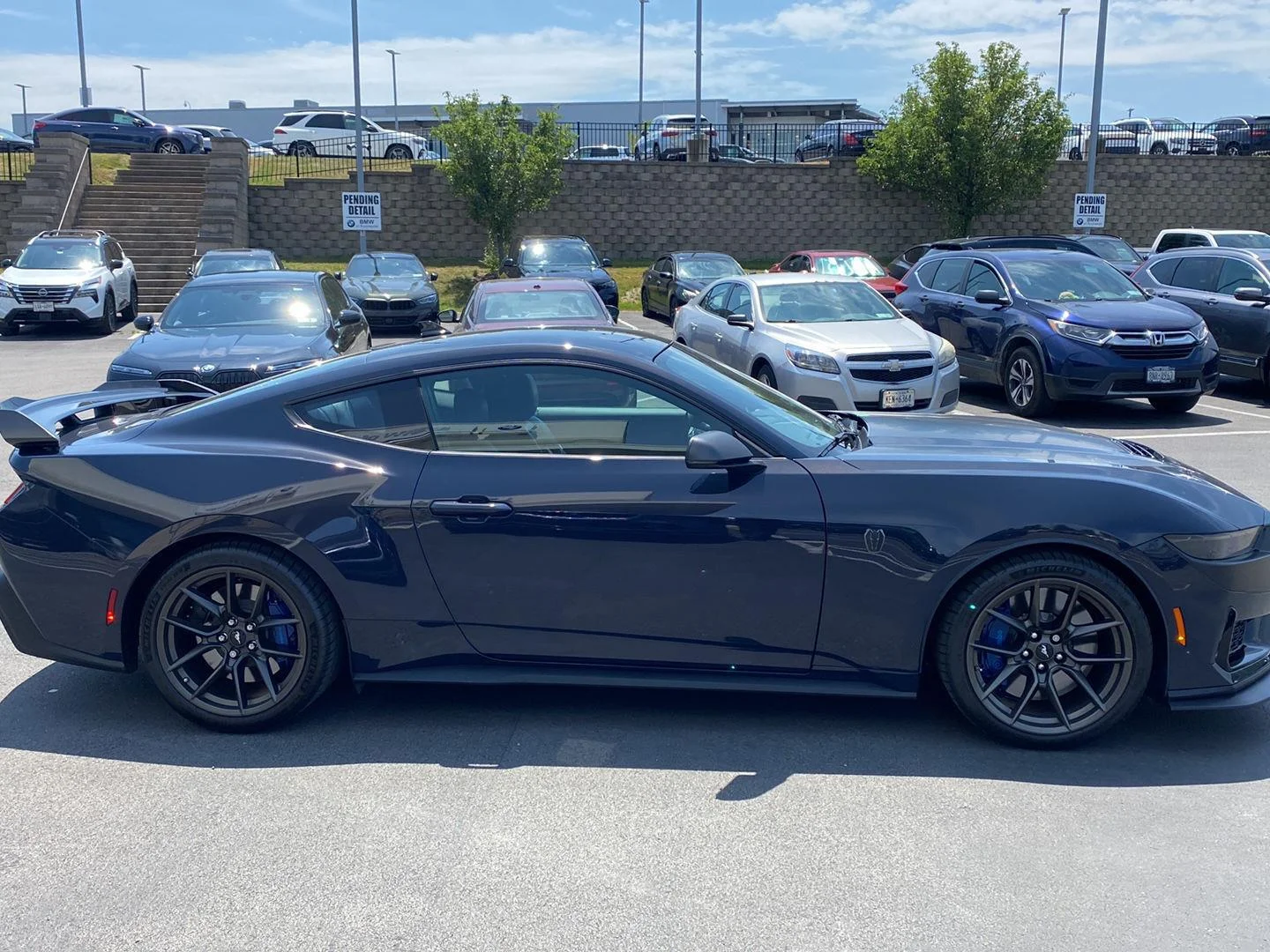Used 2024 Blue Ember Ford Dark Horse image 2