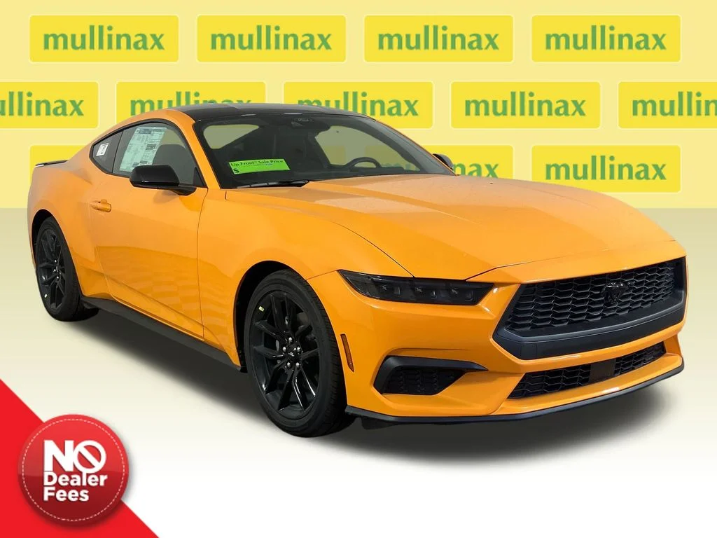 New 2026 Orange Ford EcoBoost image 1