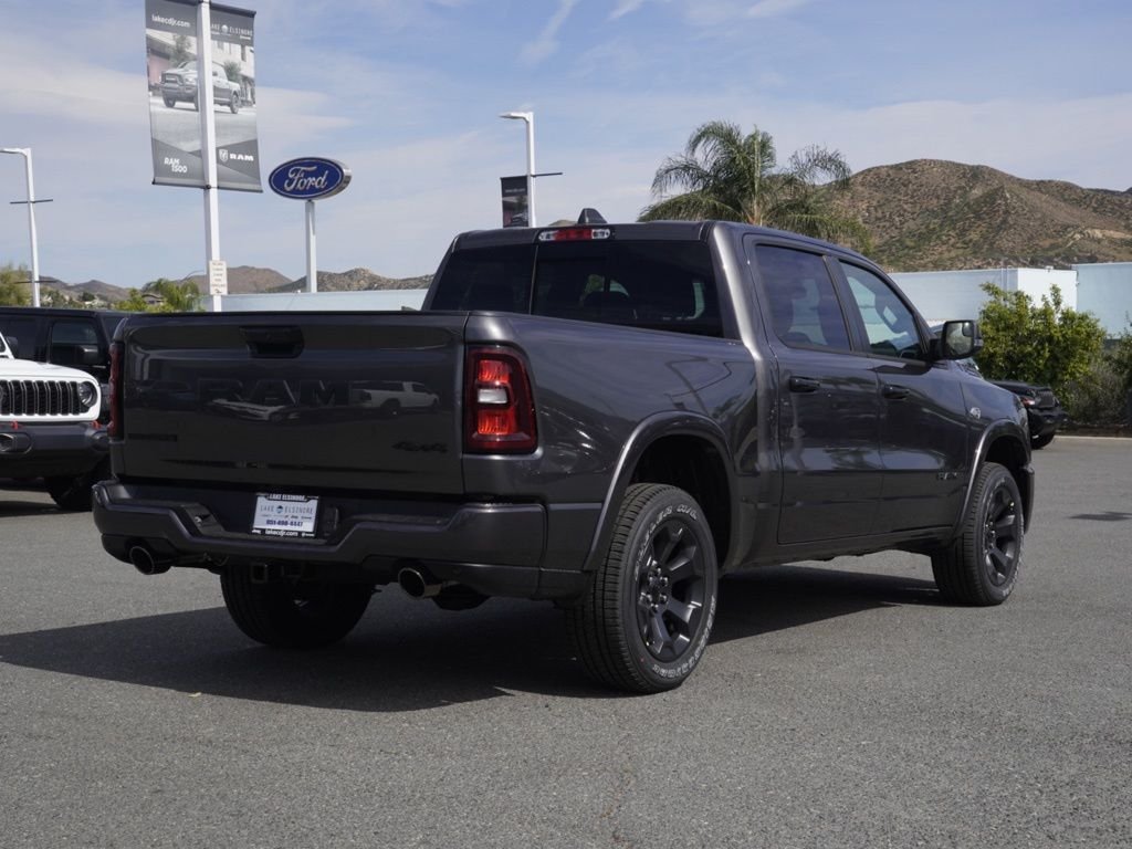 New 2026 Granite Crystal Metallic Clear-Coat Exterior Paint RAM Big Horn Night Edition image 3