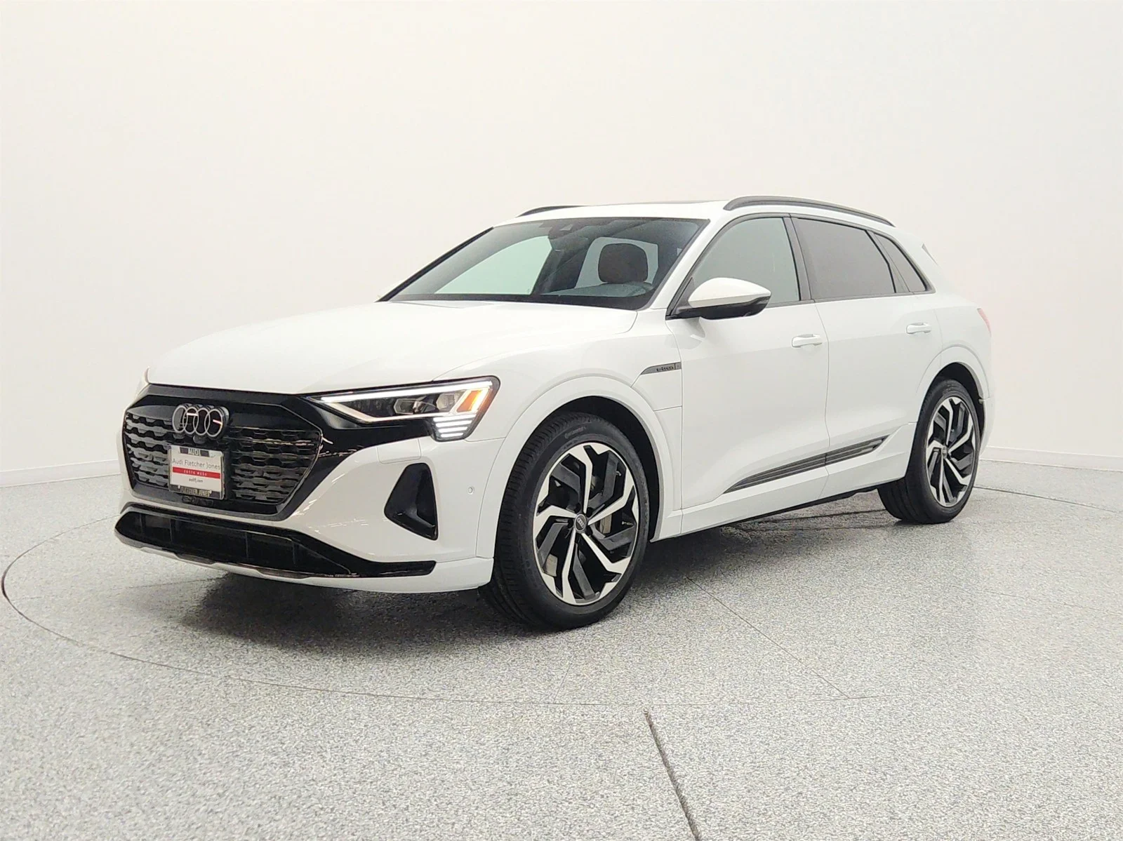 Used 2024 Glacier White Metallic Audi Premium Plus image 1