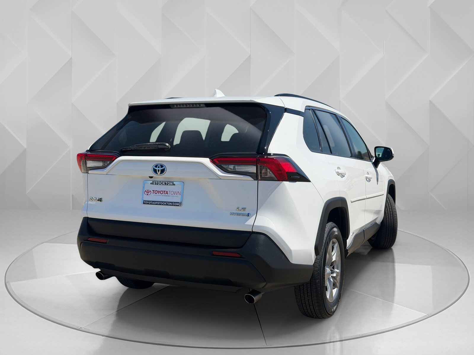Certified Used 2023 Ice Cap Toyota Hybrid LE image 8