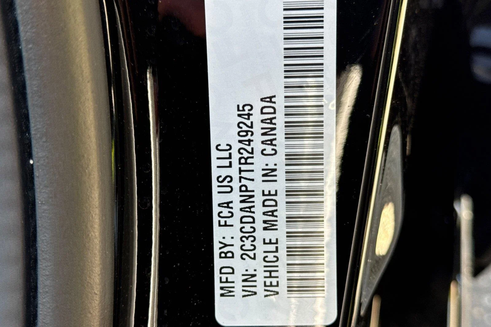 New 2026 Diamond Black Crystal Pearlcoat Dodge R/T Plus image 25