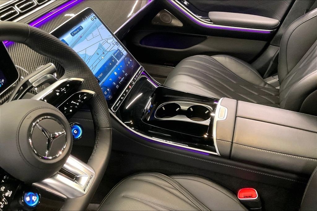 Certified Used 2025 Black Mercedes-Benz S 63 E AMG® image 12