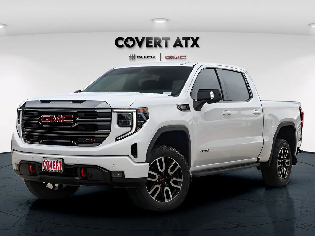 Used 2024 White GMC AT4 image 1