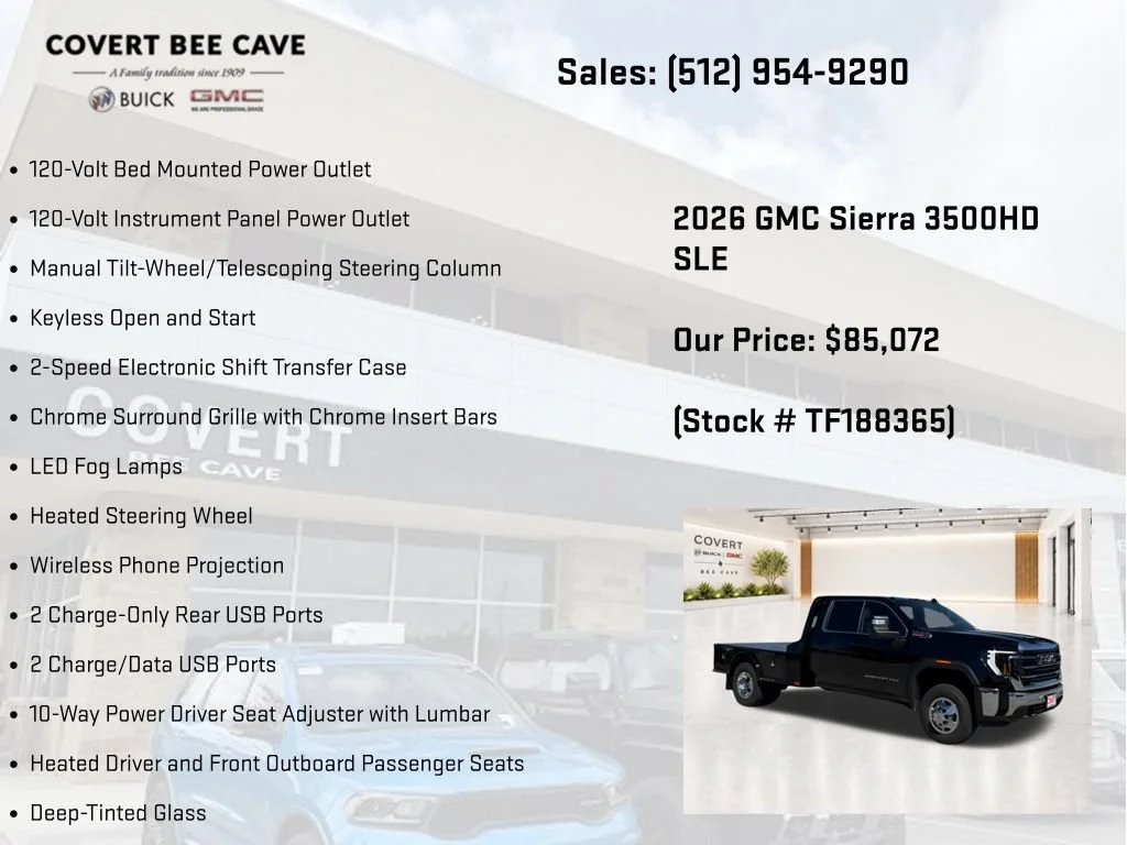 2026 GMC Sierra 3500HD SLE - Photo 16