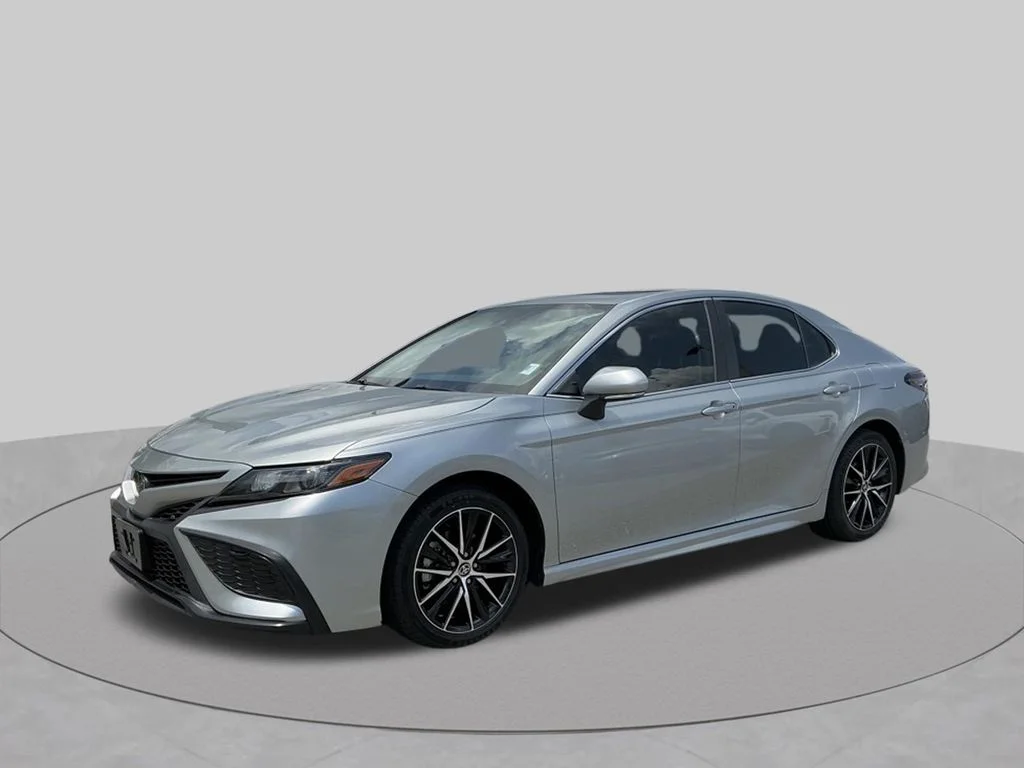 Used 2024 Silver Toyota SE image 1