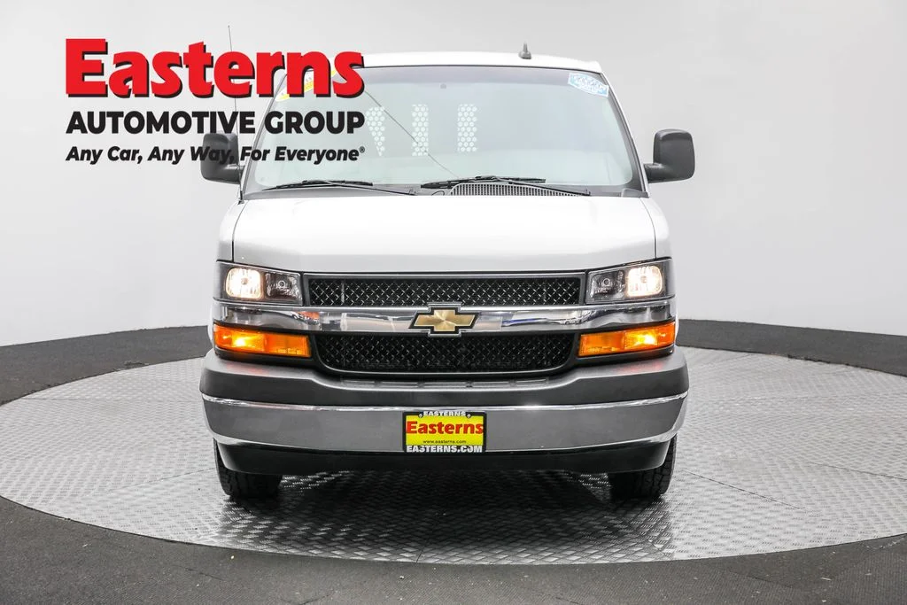 Used 2020 White Chevrolet Work Van image 2