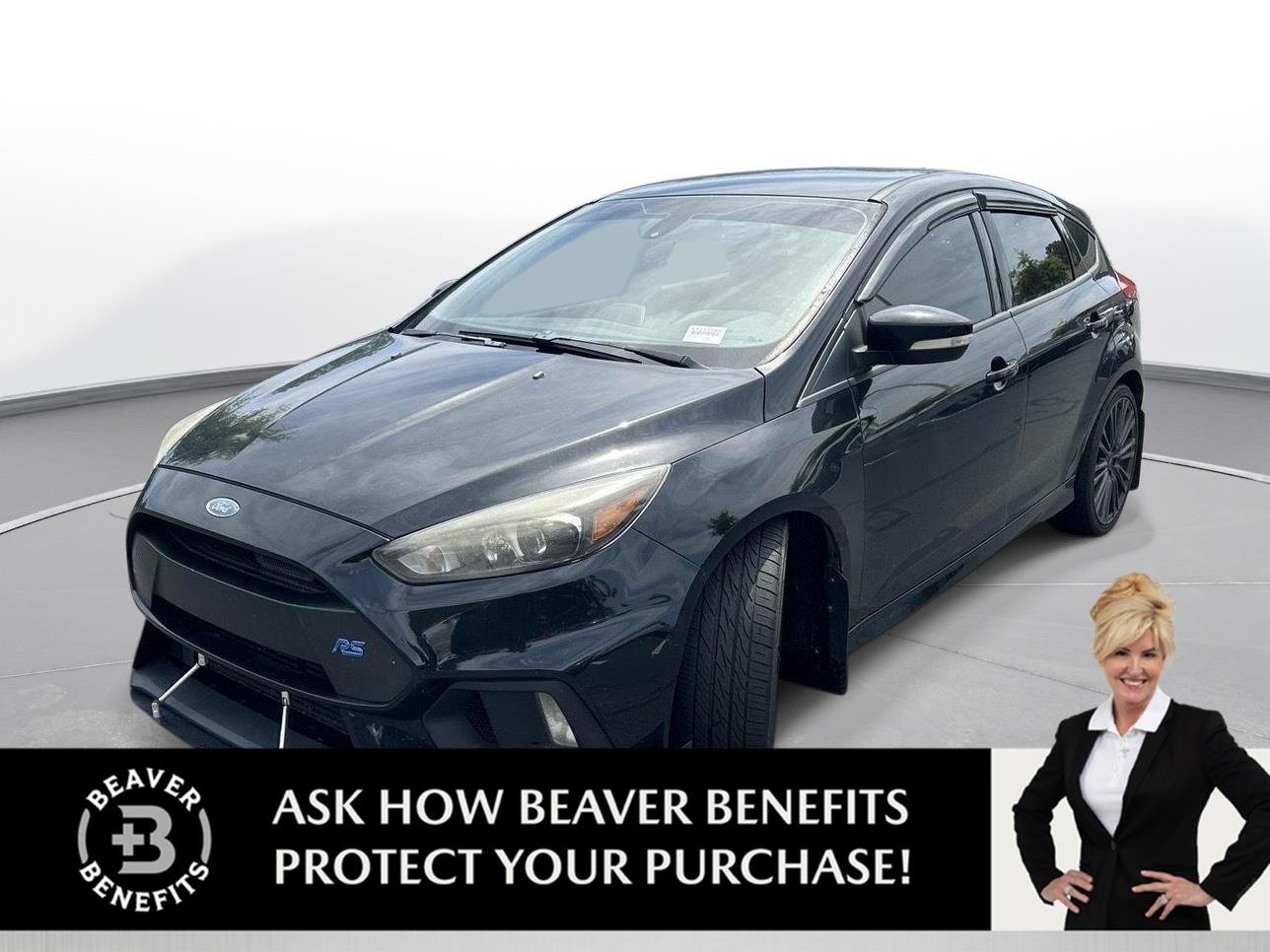 Used 2016 Shadow Black Ford RS image 1