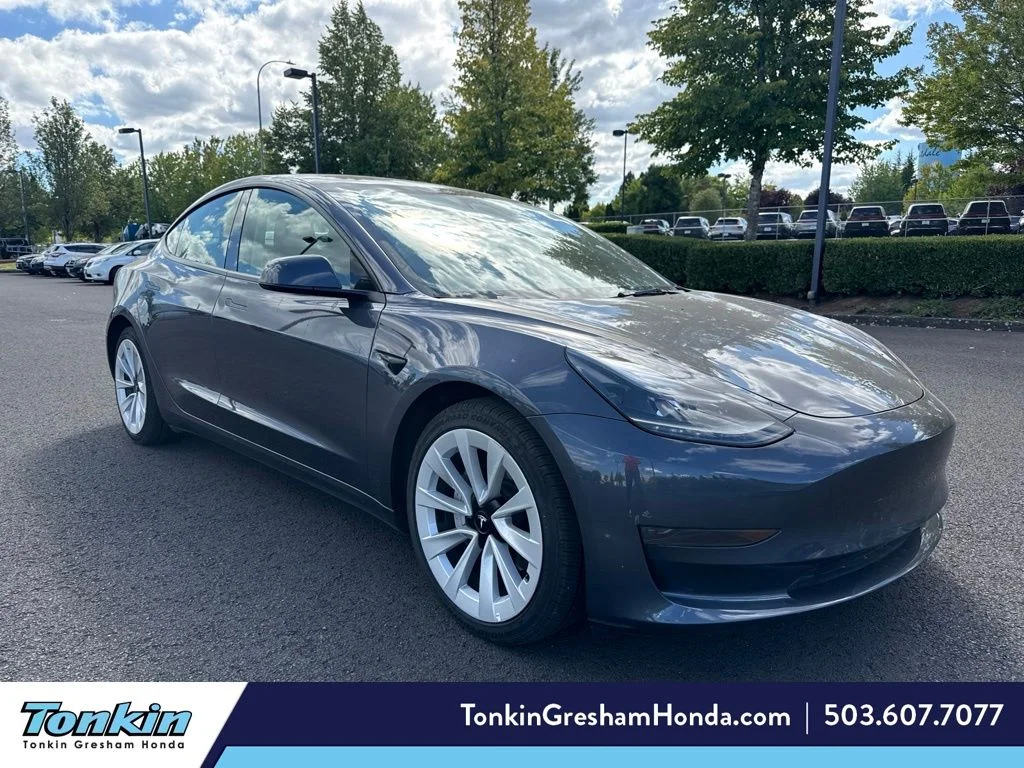 Used 2023 Midnight Silver Metallic Tesla Base image 1