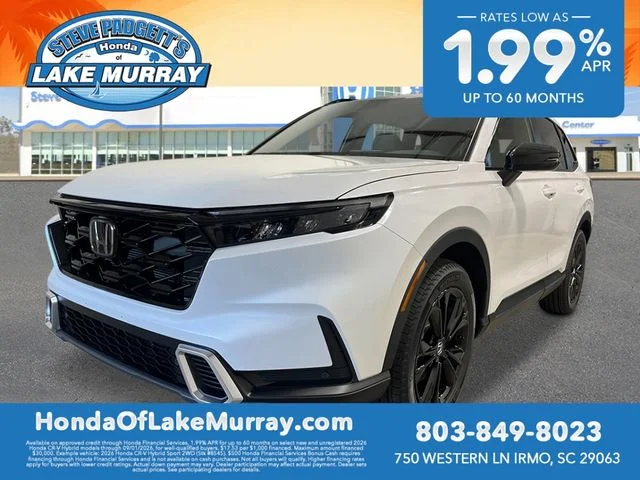 New 2026 Platinum White Pearl Honda Sport Touring image 1