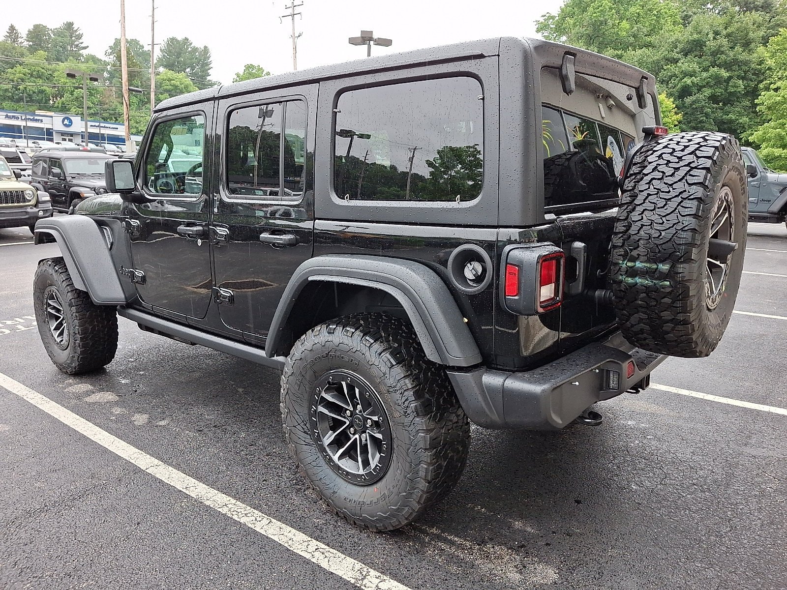 New 2026 Black Clear-Coat Exterior Paint Jeep Willys image 4