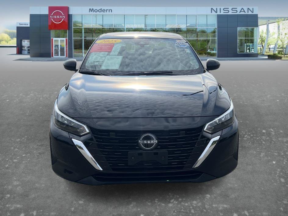 Certified Used 2025 Super Black Nissan SV image 2