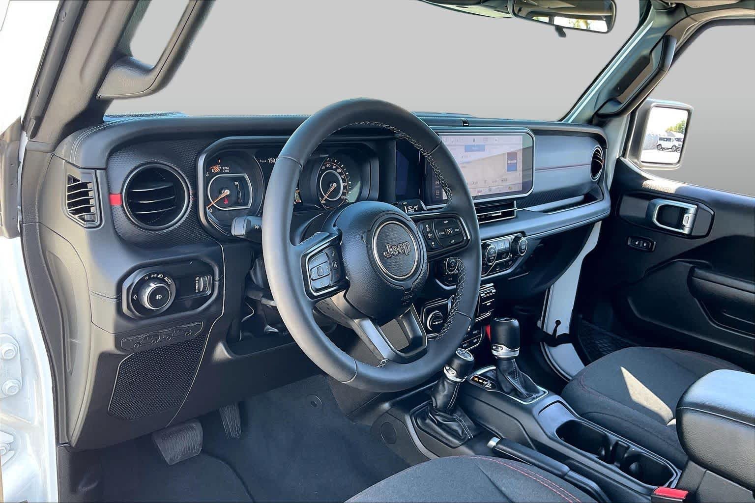 Used 2026 Bright White Clearcoat Jeep Rubicon image 16