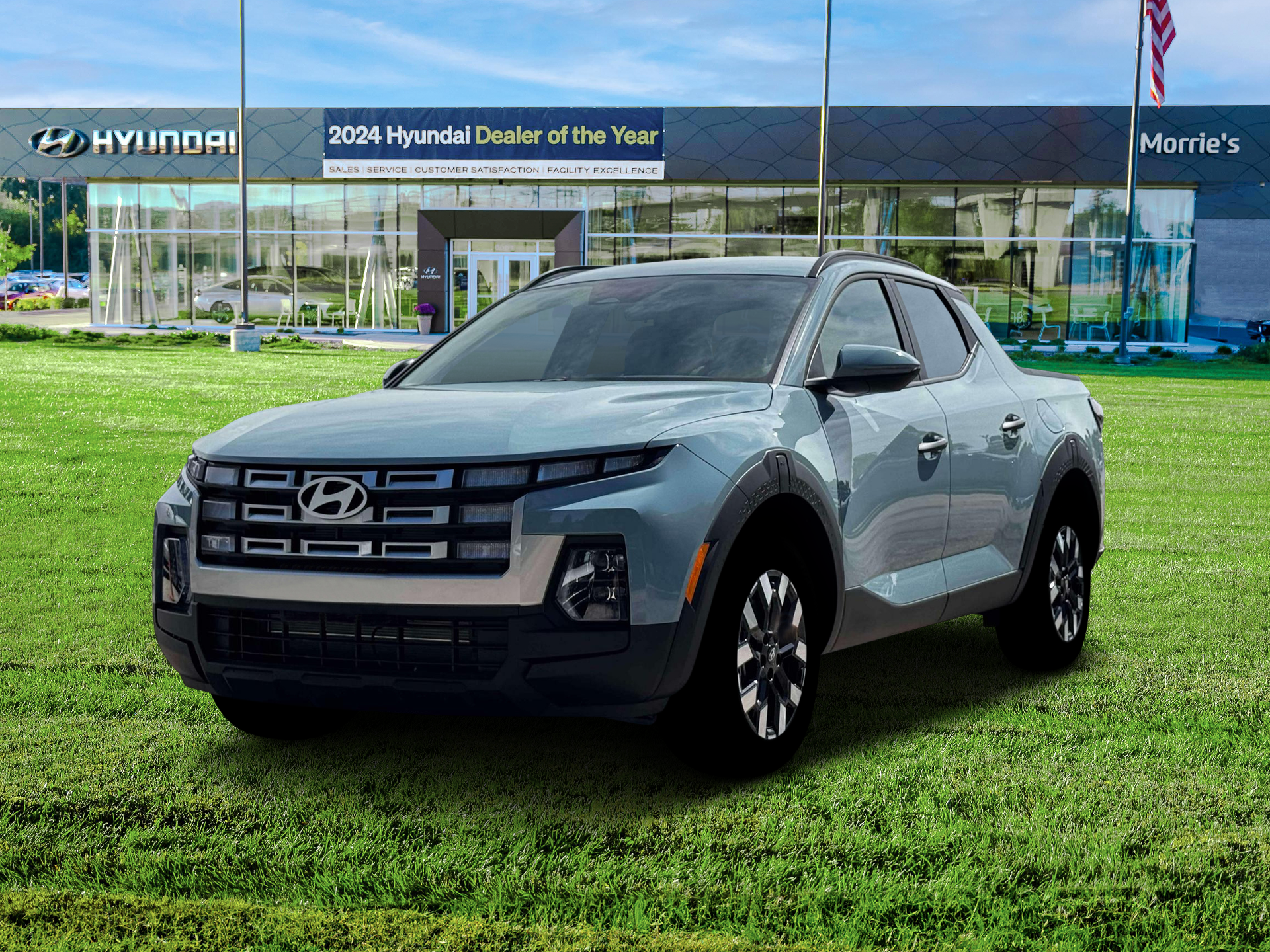 New 2026 Blue / Stone Hyundai SEL AWD image 1
