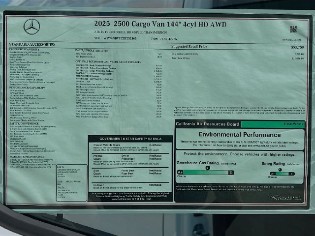 2025 Mercedes-Benz Sprinter Cargo Van Base - Photo 21